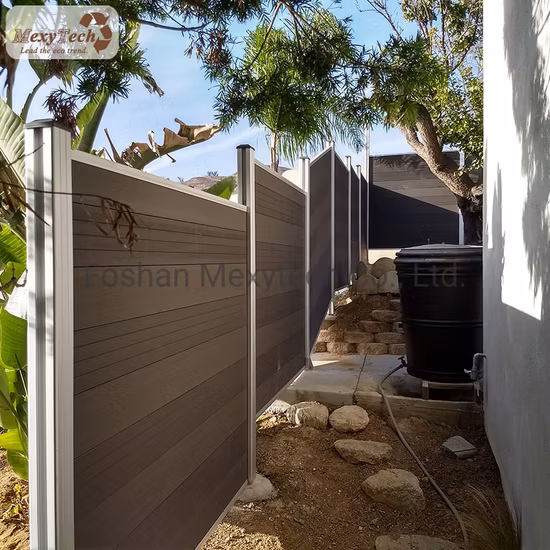Commercio all'ingrosso di recinzioni composite in legno-plastica, pannelli da giardino, schermi per la privacy, recinzioni in WPC